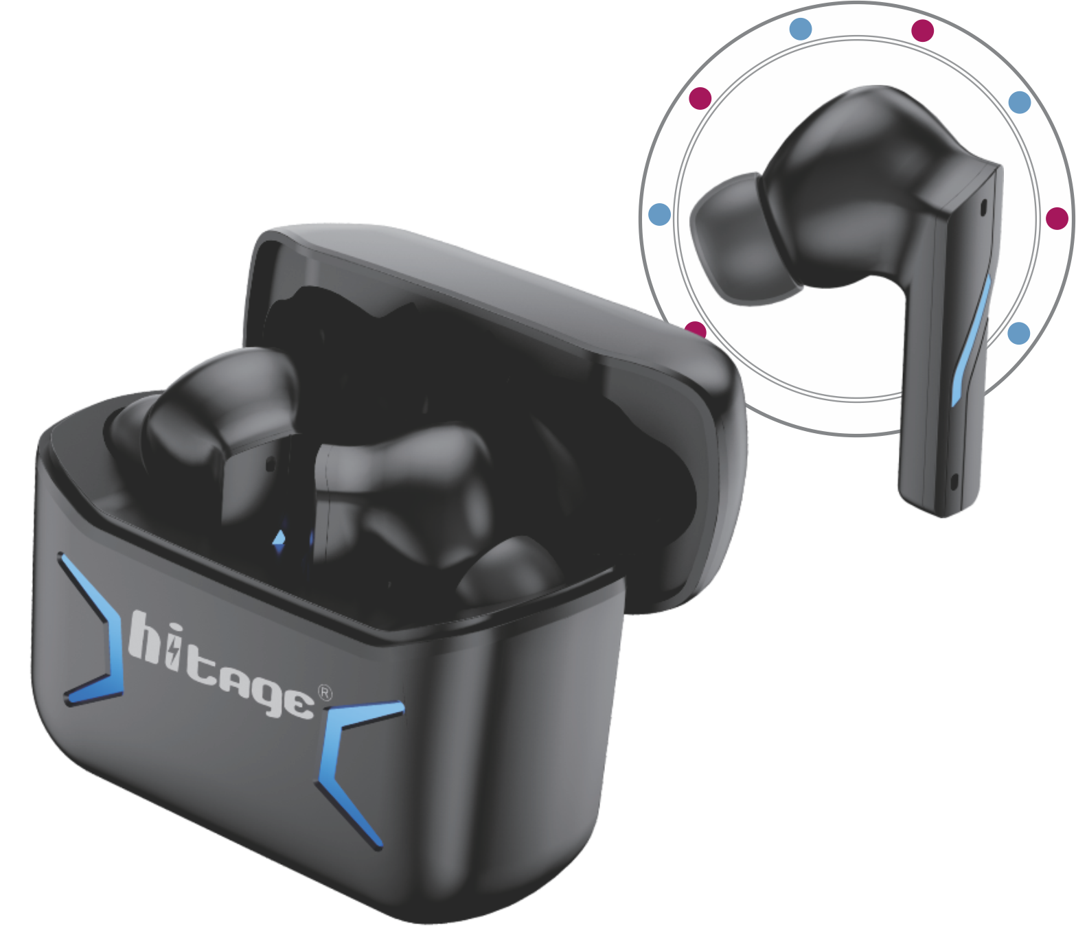 Hitage TWS 434 Earbuds Sparrow Series